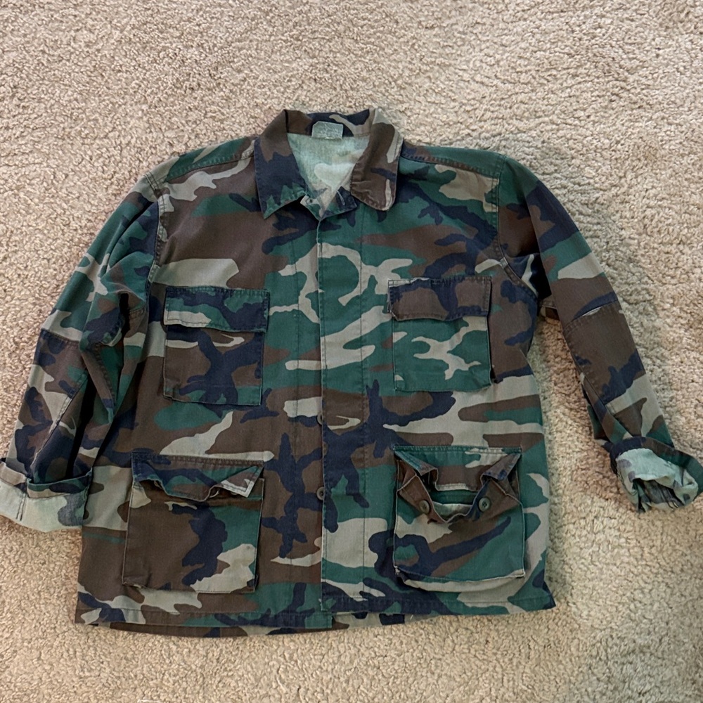 Men's Camouflage Military Field Jacket